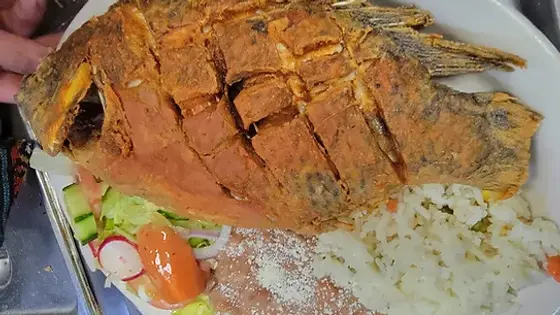 Fried Porgy (Mojarra Fritra)