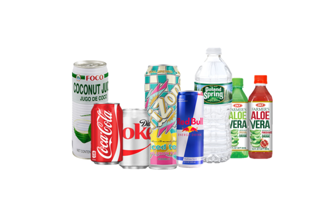 Arranged Food and Objects