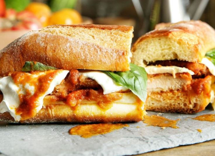 Chicken Parmigiana Specialty Sandwich image