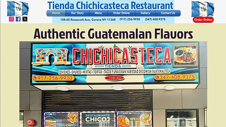 Coronado Marketing - Website Samples 149 - Tienda Chichicasteca - NY