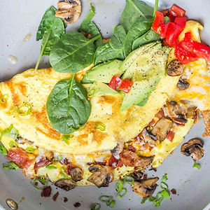 Farm House Bacon Omelette