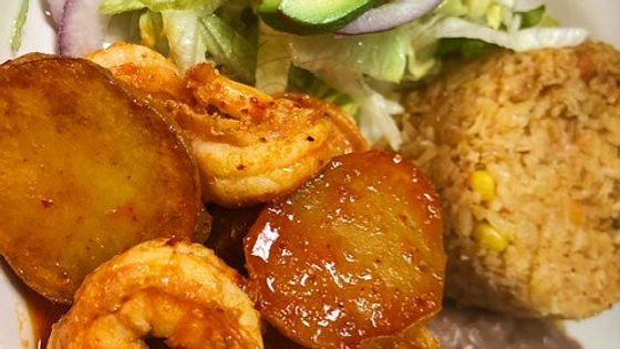 63.- Camarones a la Diabla