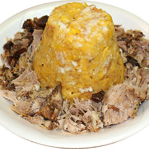 Mofongo de Pernil