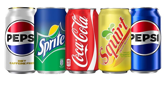 98.- 12 oz Can Sodas