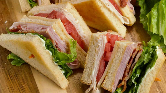 Ham and Cheese Sandwich Club