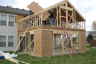 Framing-room-addition