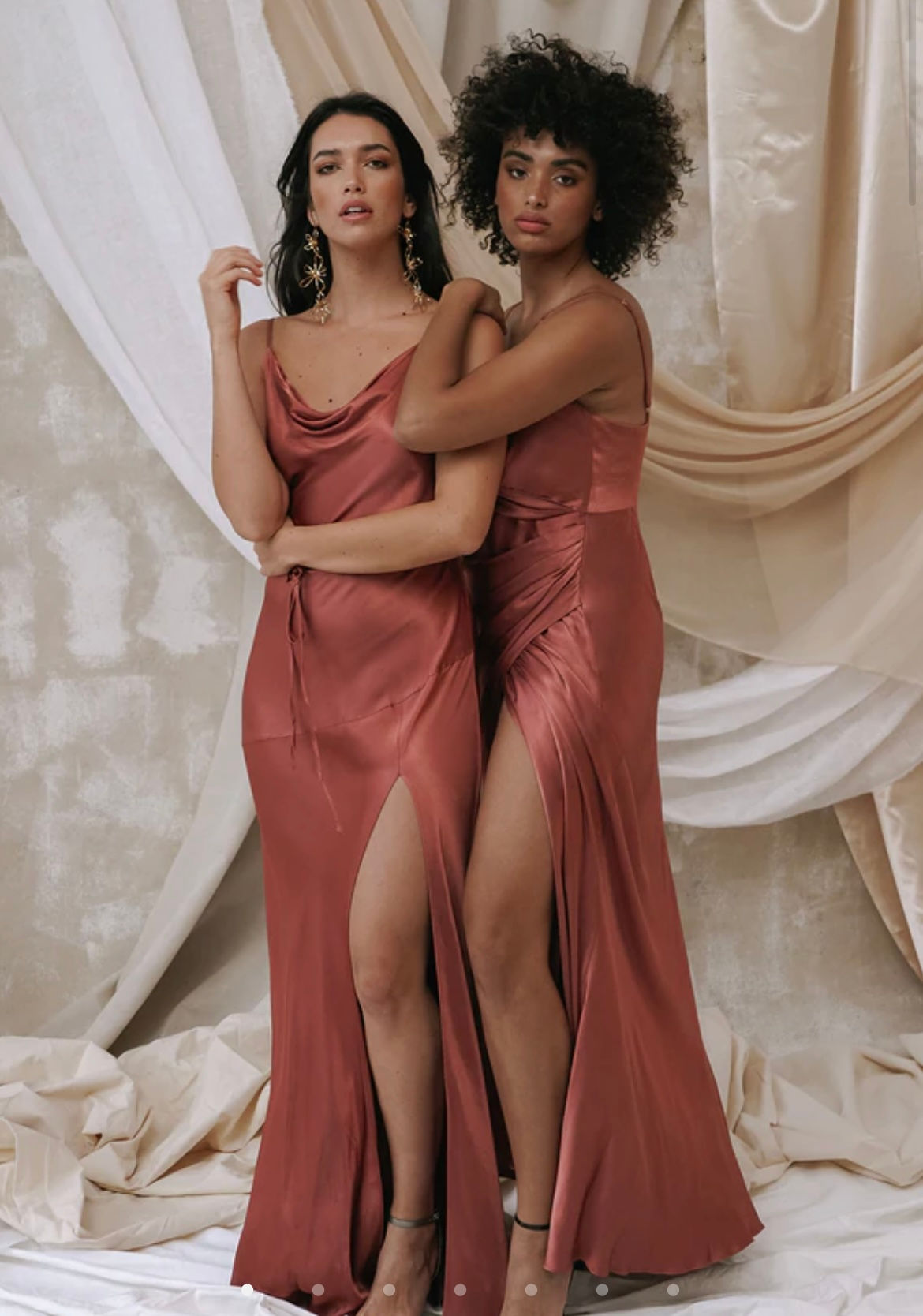 Shona Joy La Lune Bia Cowl Maxi Dress