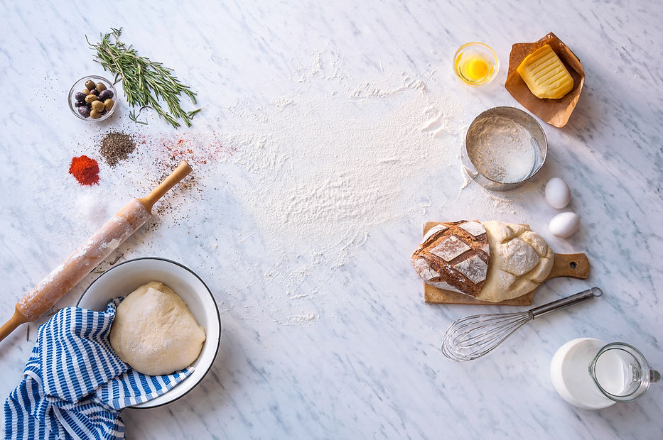 Baking Ingredients Setup