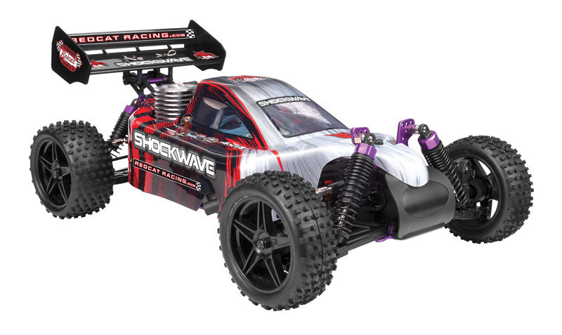 Shockwave 1/10 Scale Nitro (Red)