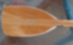 Thumbnail: 30 Inch Decorative Paddle / Oar Walleye Art