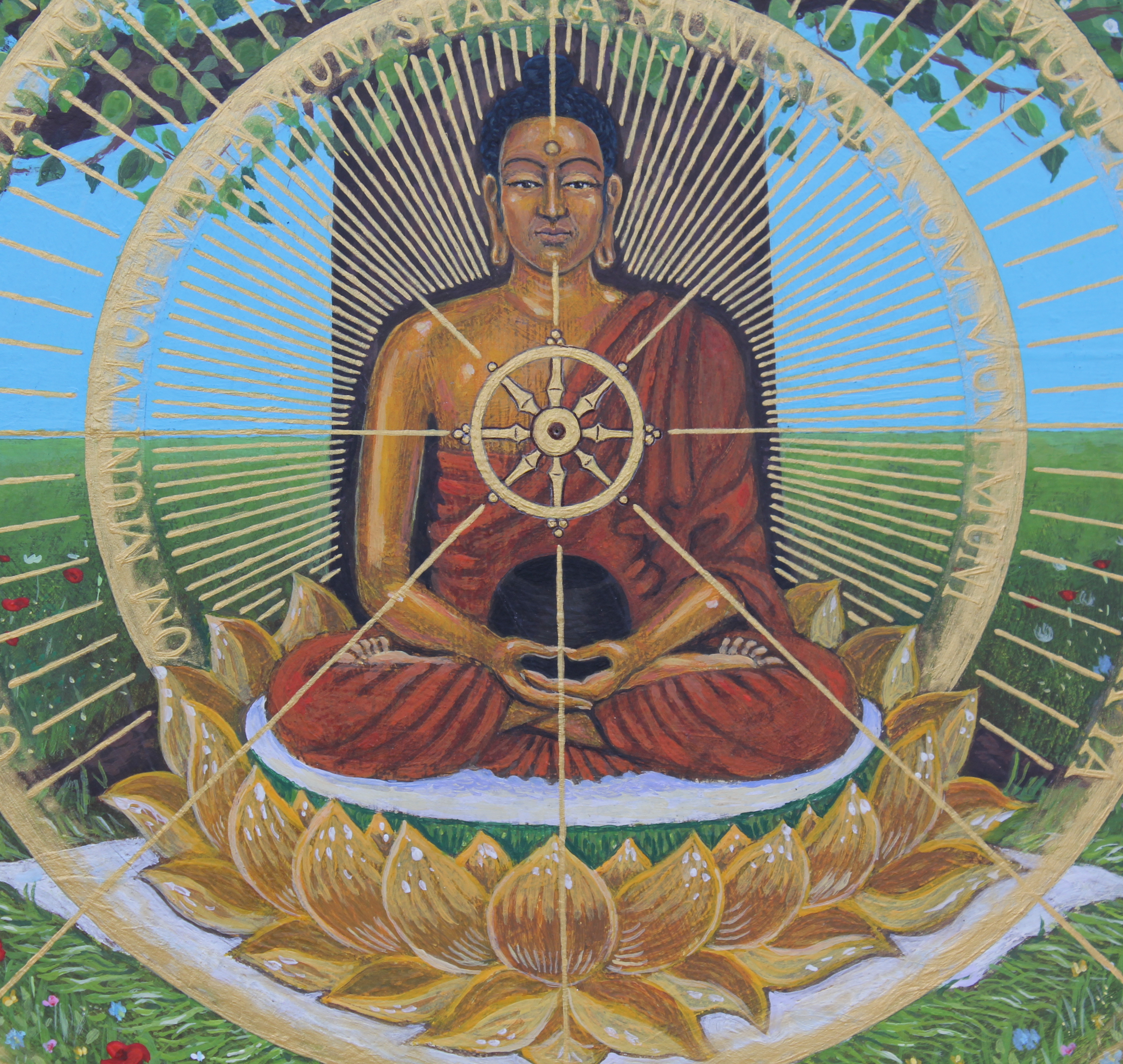 Shakyamuni (detail)
