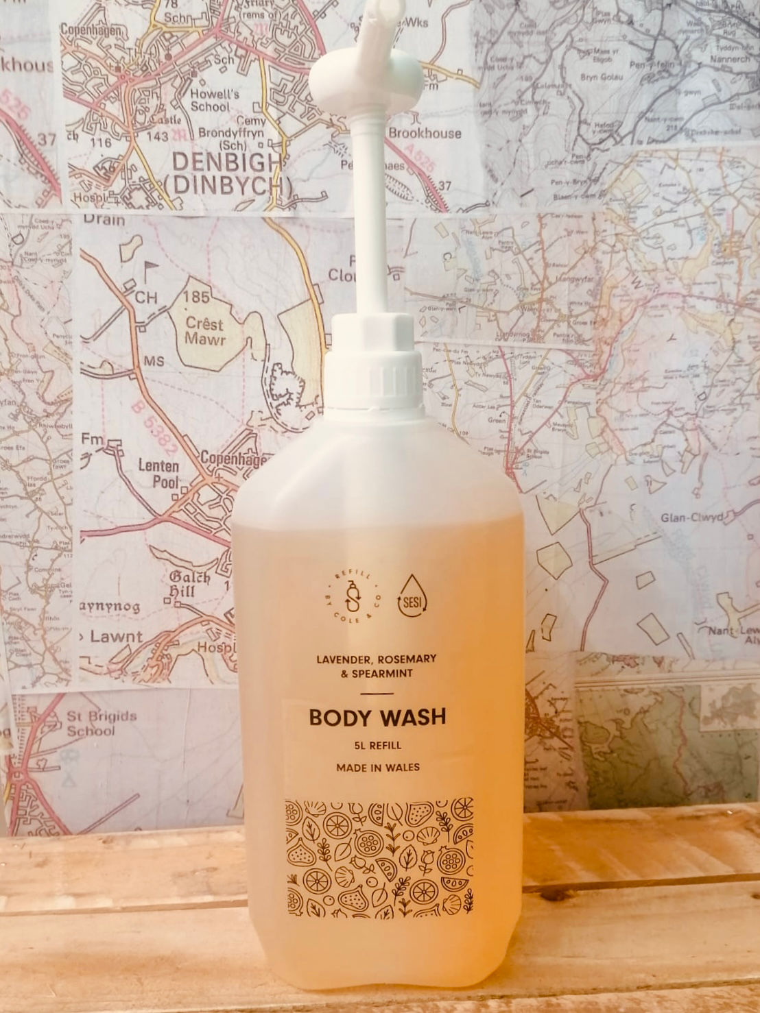 Body Wash - Lavender, Rosemary & Spearmint