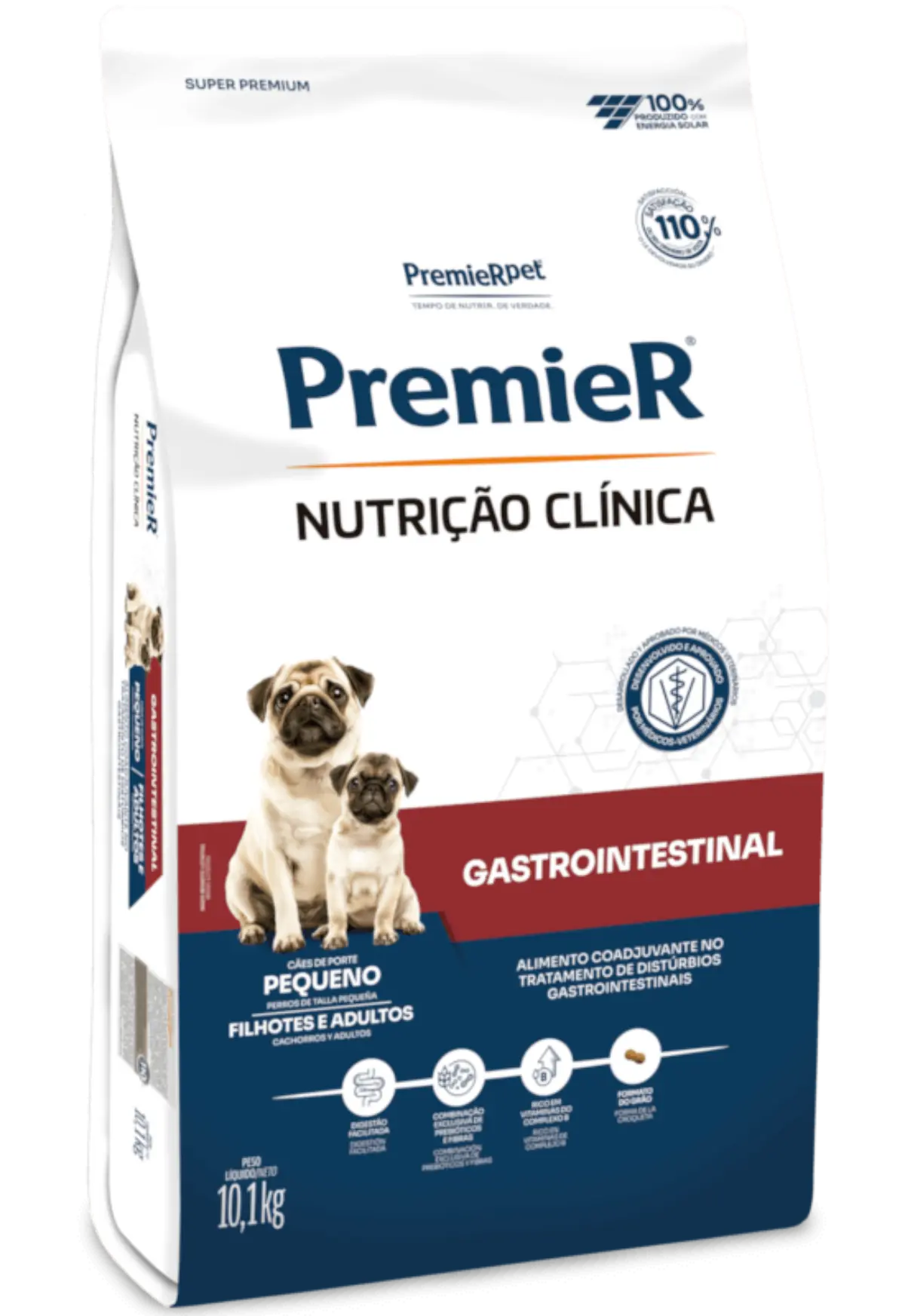 Ração Premier Nutrição Clínica Gastrointestinal Cães Raças Pequenas 2 kg