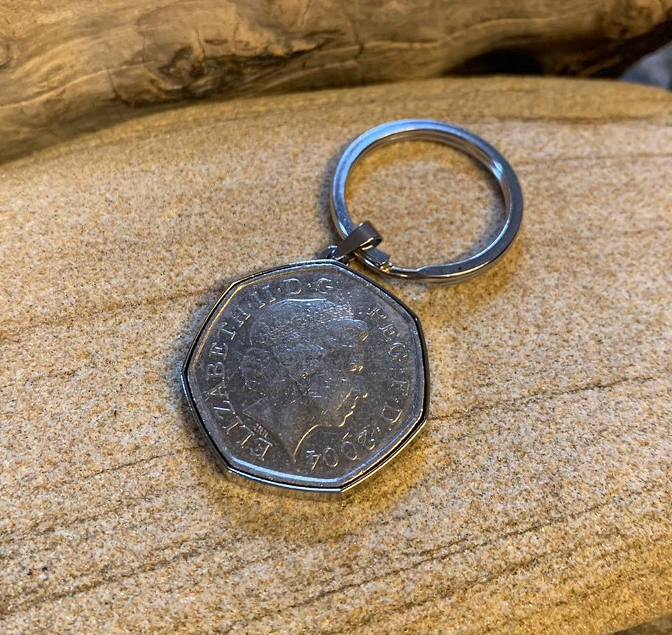 2004 50p keyring