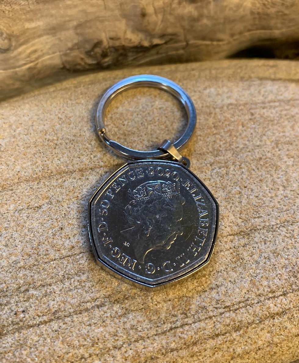 2020 50p keyring