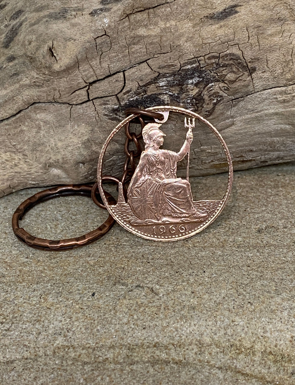 Britannia Hand Cut  Penny
