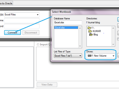 Import Table From Excel For Oracle Crack Free