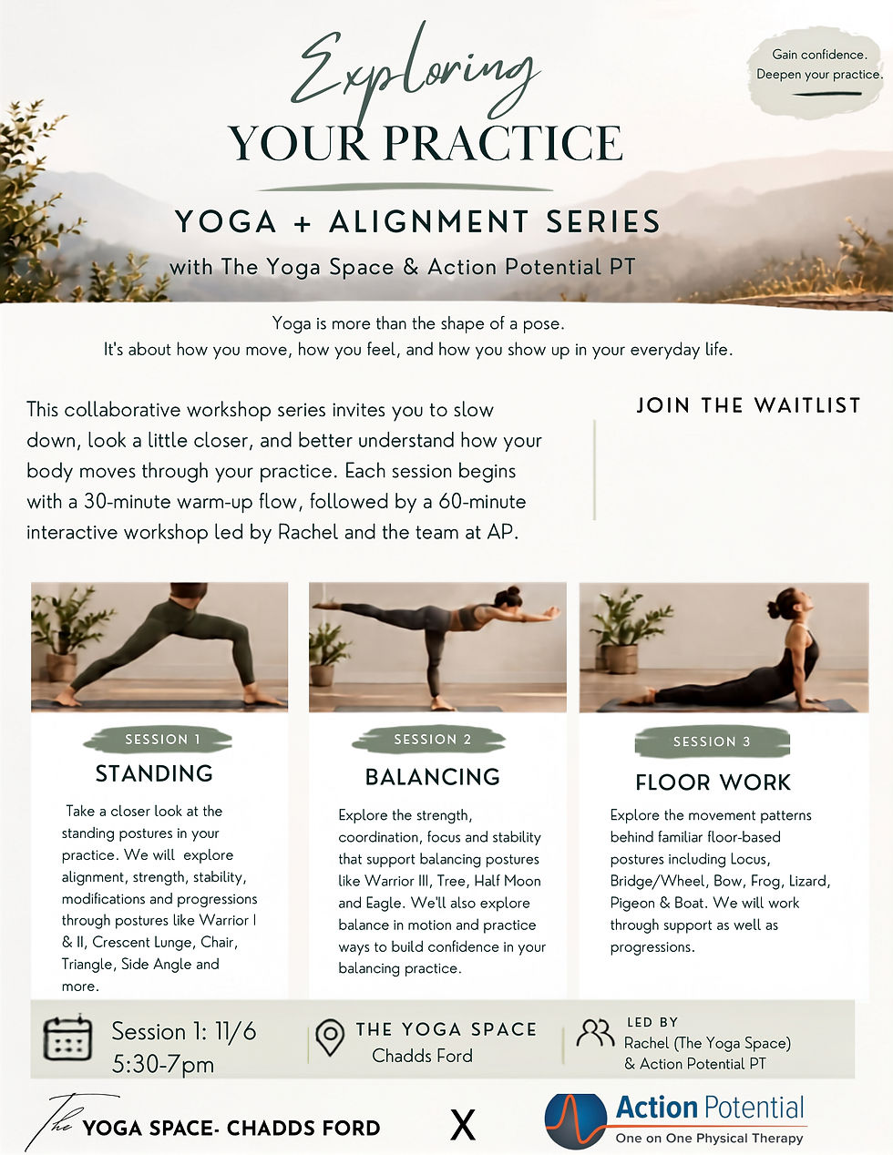 Yoga & Alignment Series w/ Action Potential PT
