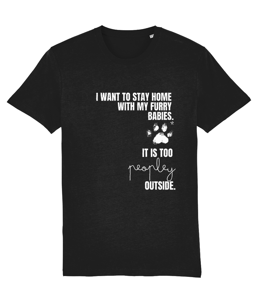 Thumbnail: plus size too peopley outside creator shirt black – premium black creator tee with witty introvert quote