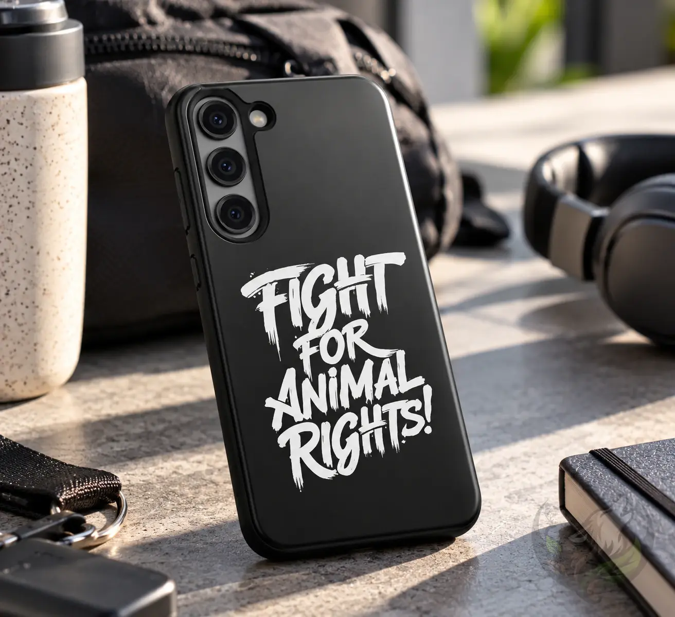 Phone Case Samsung – Fight for Animal Rights Tough