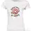 Thumbnail: Clean fitted white Donut Worry tee with a cute pink donut graphic for women who enjoy simple, playful food‑pun style.