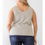 Thumbnail: Ribbed Button Neck Tank Top