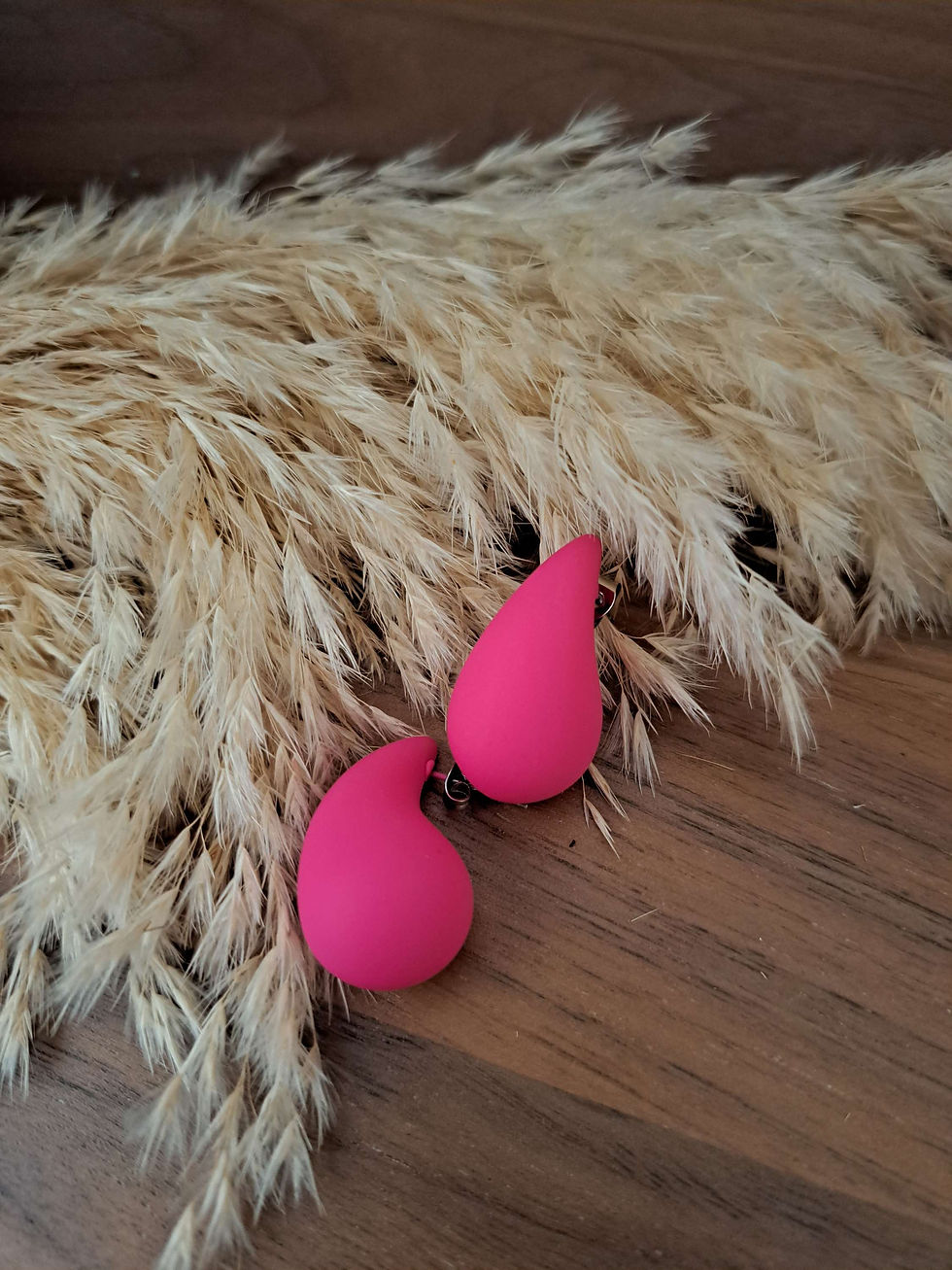 Miniature : Boucles d'oreilles goutte bombée Vickie 