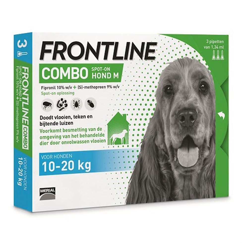 Frontline Combo (10 - 20 Kg) Köpekler İçin 3 Pipet | Vet Diets & Drugs