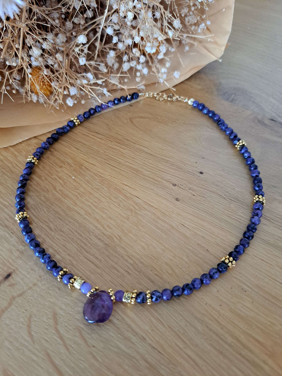 Miniature : Collier perles naturelles 