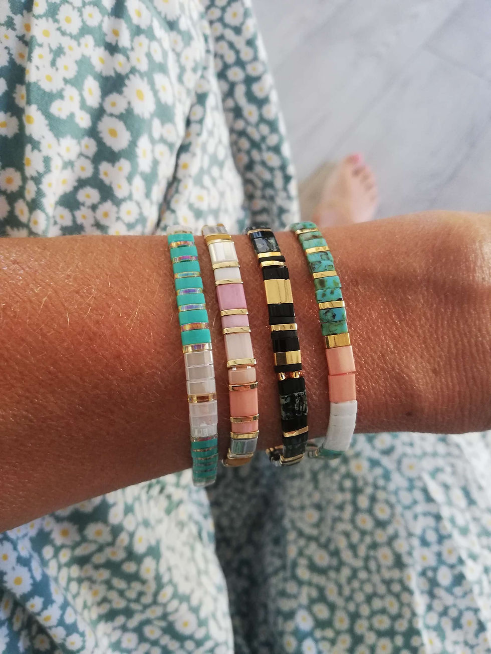 Miniature : Bracelet de perles Tila