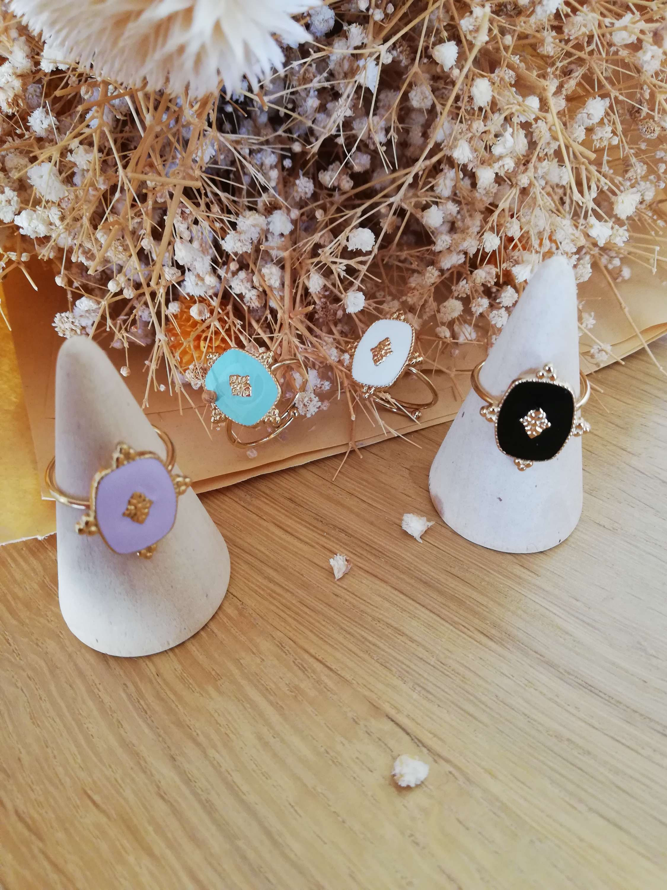 Bague réglable Iris