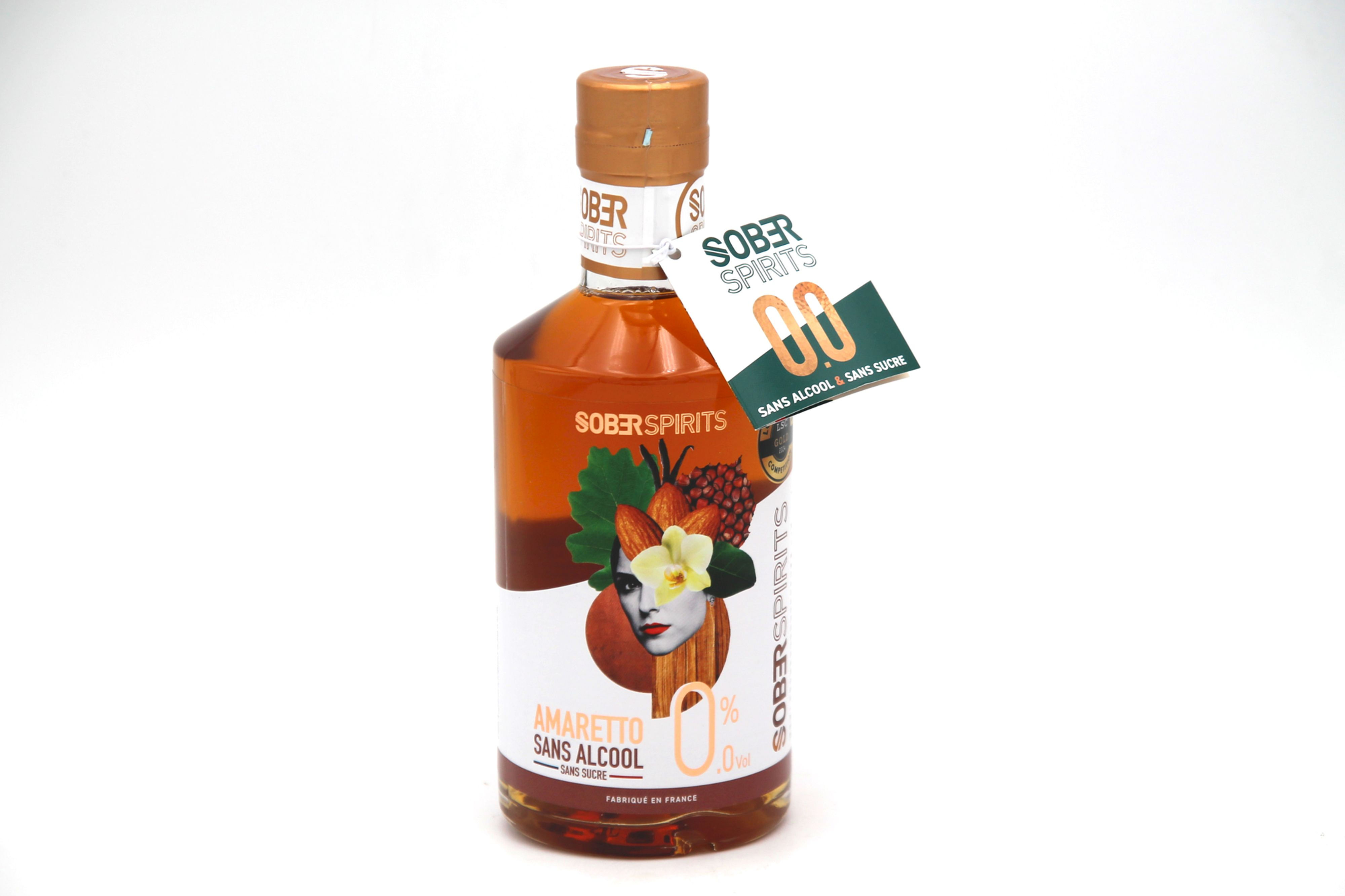 Rhum - Amaretto ou Gin Sans Alcool - Soberspirit 50cl