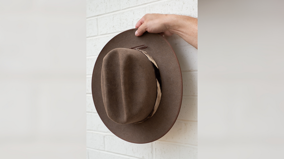 Thumbnail: Zebra Hide Cowboy Hat Band