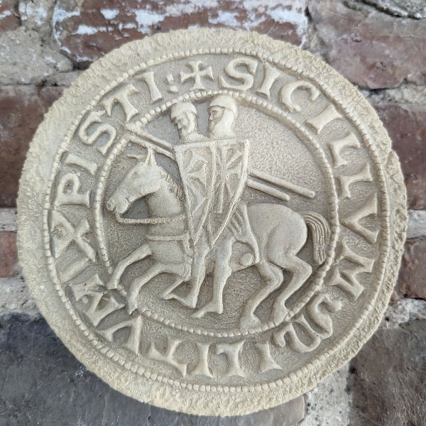 The seal of the Knights Templar.
