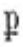 Abbreviated Latin text "p"