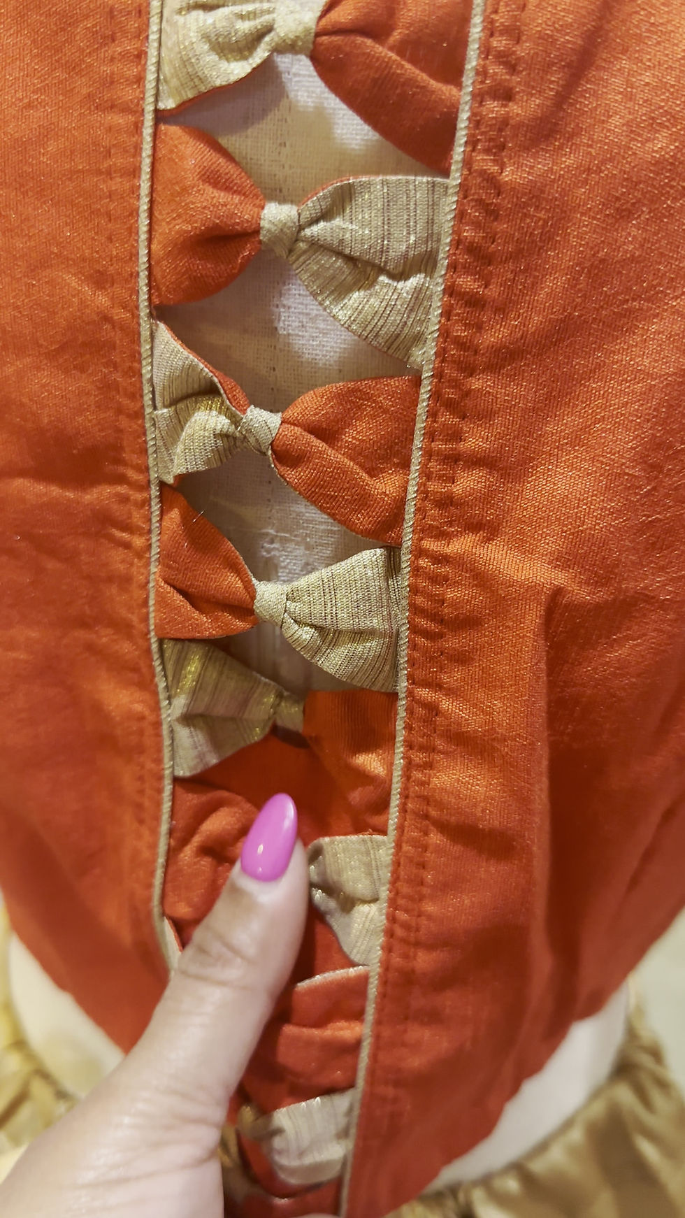 Thumbnail: Satin silk for party wear/crepe silk for parties and wedding wear/designer wear/