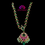 Thumbnail: temple Jewellery set/ AISHWARYA Temple Necklace Set/trisha temple set