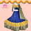 Thumbnail: chaniya choli with patola print lehanga choli set