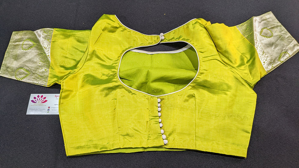 Thumbnail: green kanjivaram pure silk/handloom pure silk/wedding saree/puja saree
