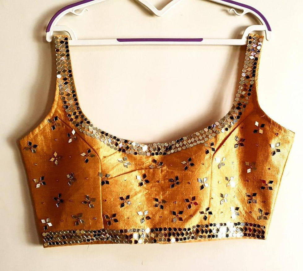 Thumbnail: Readymade  Real Mirror work Blouse