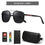 الصورة المصغرة: KDEAM Men’s Polarized Square Sunglasses – High-Performance TR90 Frame for Fishi