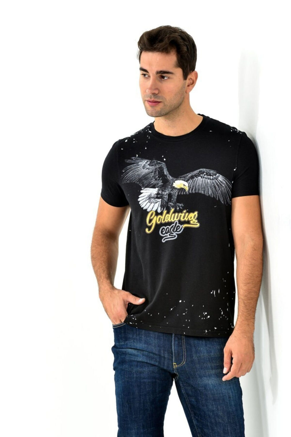 GWTSU-5101- GOLDWING PRINT MAN T.SHIRT