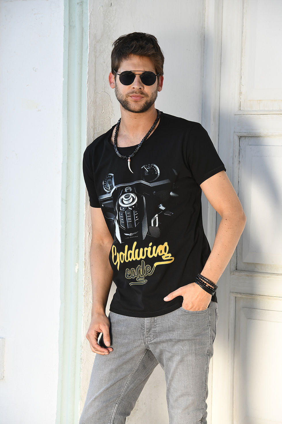 Küçük resim: GWTSU-5062-GOLDWING DCT PRINT UNISEX T.SHIRT