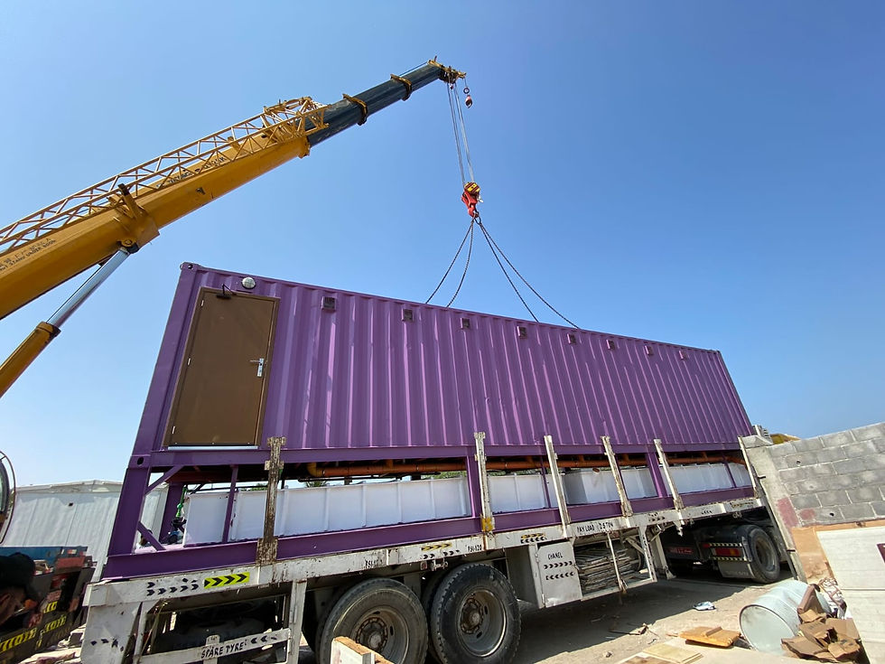 Loading Container Toilet Unit