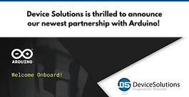 New partnership with Arduino