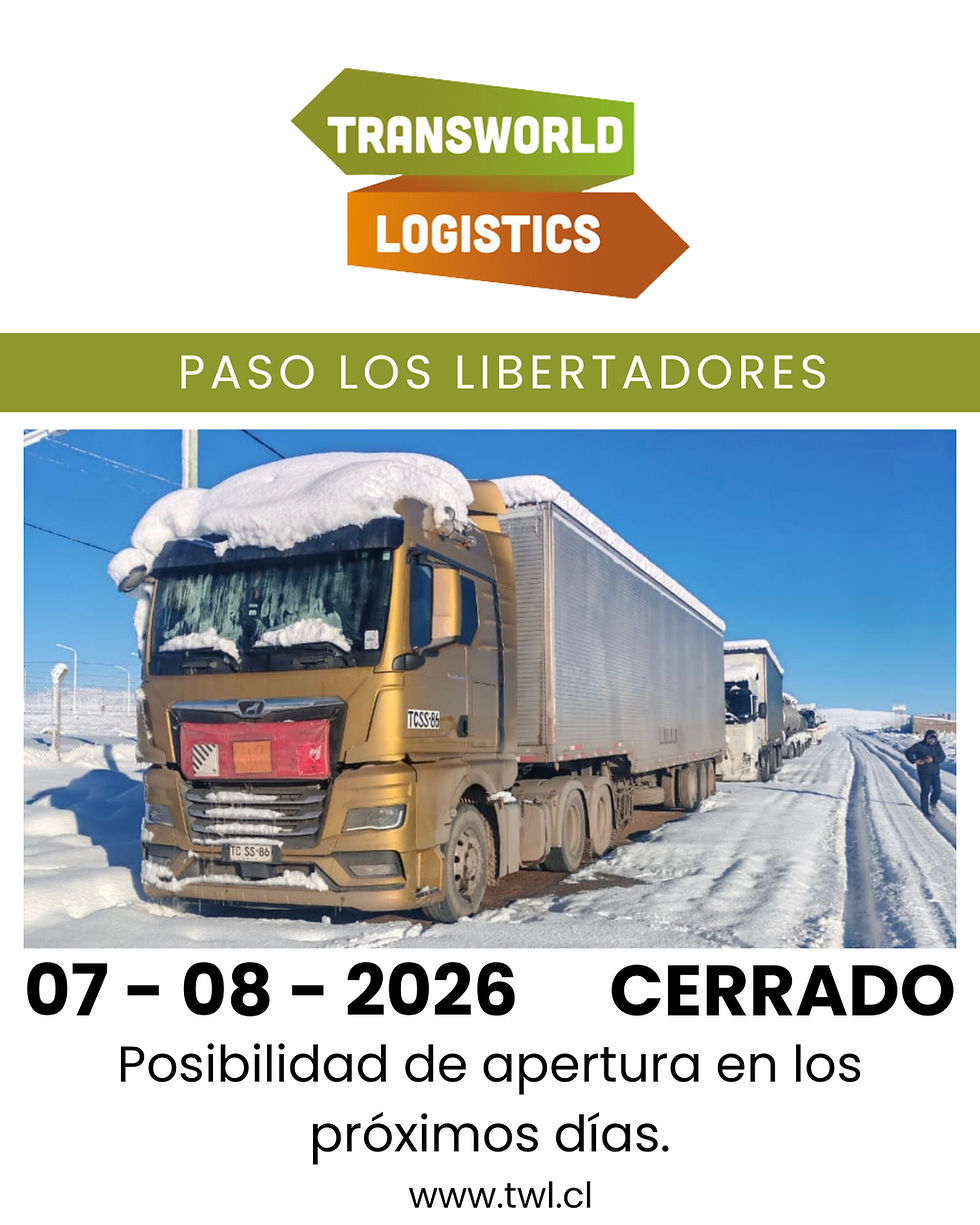 Estado Paso Los Libertadores