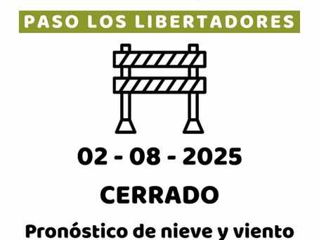 Estado Paso Los Libertadores