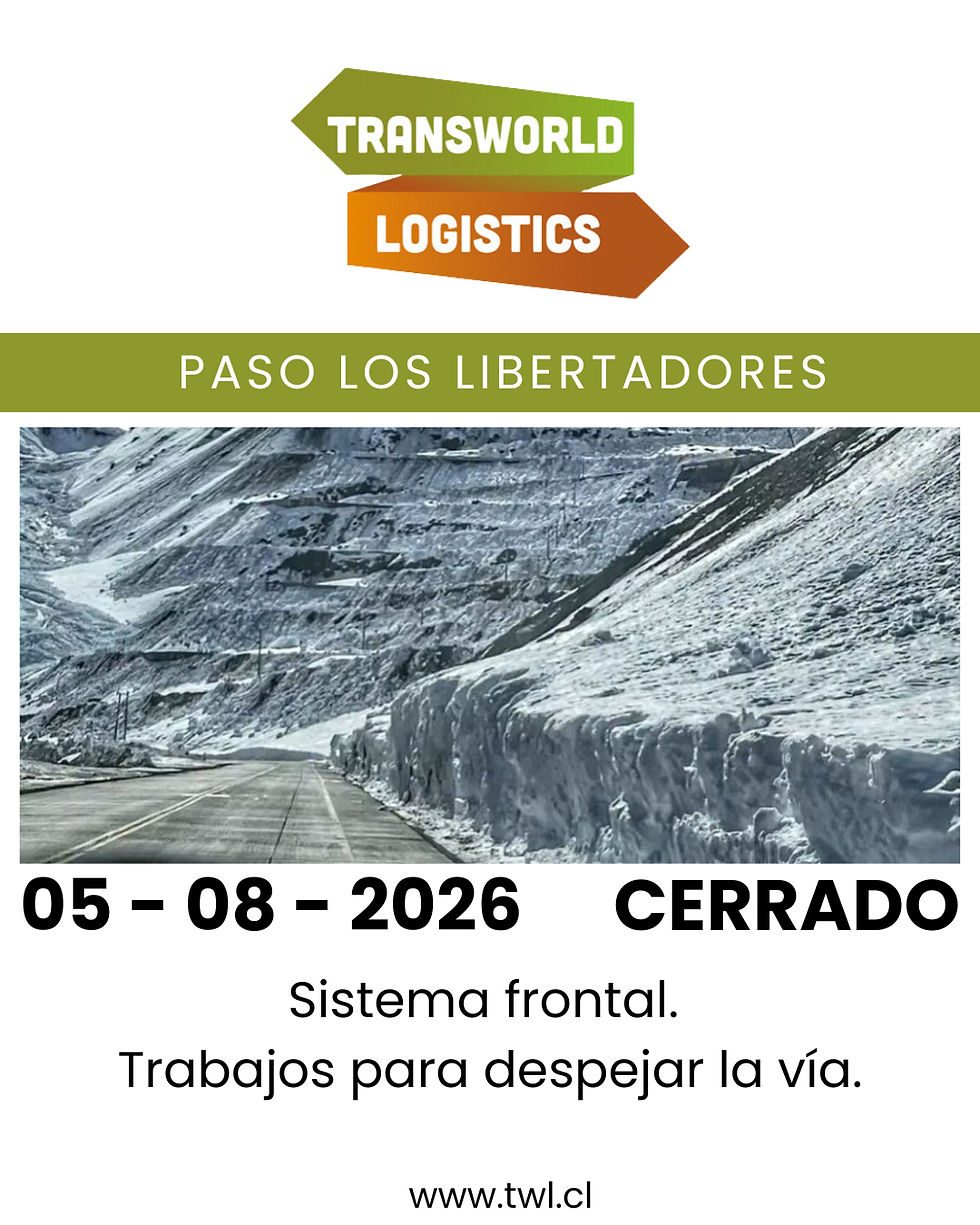 Estado Paso Los Libertadores