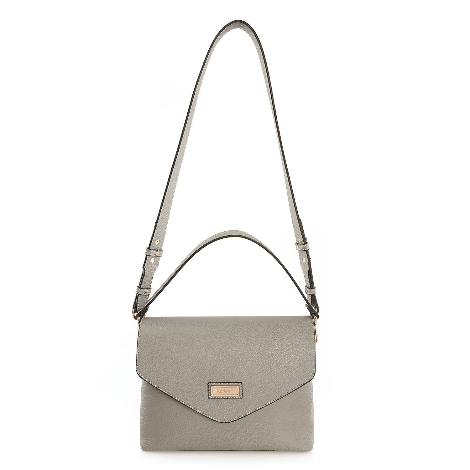 London Çanta Seti Medium Gri Önden Görünümü