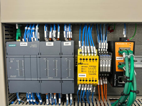 Close up of a PLC